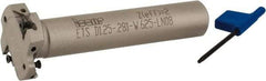 Iscar - Shank Connection, 9/32" Cutting Width, 5/16" Depth of Cut, 1-1/4" Cutter Diam, 2 Tooth Indexable Slotting Cutter - 5/8" Shank Diam, ETS-LN08 Toolholder, LNET Insert, Right Hand Cutting Direction - Benchmark Tooling