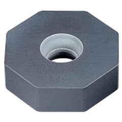 Iscar - ONHQ0806 TN Grade IS8 Ceramic Milling Insert - Uncoated, 0.2362" Thick, 0.7953" Inscribed Circle - Benchmark Tooling