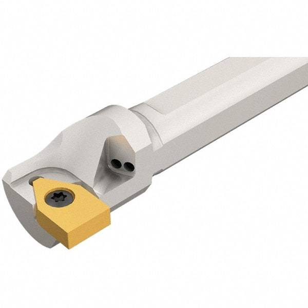 Iscar - XNUW 2406, 90° Lead Angle SXCI Internal Right Hand Indexable Profiling Toolholder - 1-1/4" Shank Width, 8" Long, Steel, Through Coolant - Benchmark Tooling