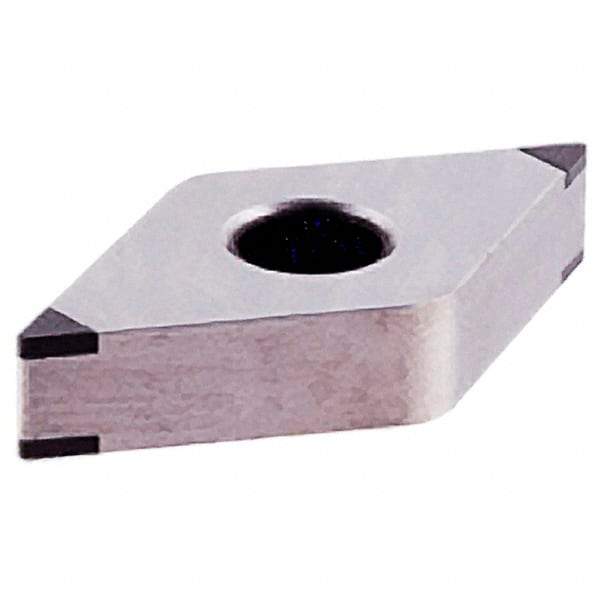 Iscar - DNGG432 M4HF Grade IB25HA PCBN Turning Insert - AlTiN Finish, 55° Diamond, 1/2" Inscr Circle, 3/16" Thick, 1/32" Corner Radius - Benchmark Tooling