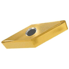 Iscar - VNGG332 M4HM Grade IB25HA PCBN Turning Insert - AlTiN Finish, 35° Diamond, 3/8" Inscr Circle, 3/16" Thick, 1/32" Corner Radius - Benchmark Tooling