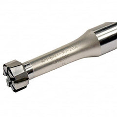 Iscar - Axial Clamp, Straight Shank Modular Reamer Body - 20mm Shank Diam, 50mm Shank Length, 120.6mm OAL, 70.6mm Body Length, 16mm Reamer Head Diam Compatibility, Right Hand Cut - Benchmark Tooling