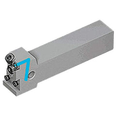 Iscar - MAHP, External, Left Hand, Indexable Grooving Tool Holder - 1-1/4" Shank Height, 1-1/4" Shank Width, 6" OAL, Through Coolant - Benchmark Tooling