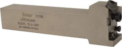 Iscar - MAHP, External, Left Hand, Indexable Grooving Tool Holder - 1" Shank Height, 1" Shank Width, 5-1/2" OAL, Through Coolant - Benchmark Tooling