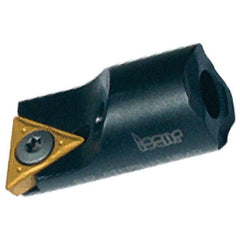 Iscar - Right Hand Cut, 0.689" Min Bore Diam, Size 10-2 Carbide Modular Boring Cutting Unit Head - 1.17" Max Bore Depth, Through Coolant, Compatible with TCGT-AS, TCMT (CBN), TCMT (PCD), TCMT-PF, TCMT-SM - Benchmark Tooling