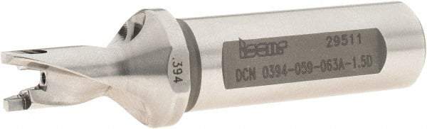 Iscar - 0.394" to 0.409" Diam, 1.5xD, 0.59" Max Depth, 5/8" Shank Diam, 3.12" OAL, Replaceable-Tip Drill - FCP, ICK, ICK-2M, ICM, ICN, ICP, iCP-2M Insert, 10 Seat Size, 45391653 Toolholder, Series SumoCham - Benchmark Tooling