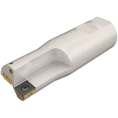 Iscar - 0.88" Max Drill Depth, 1xD, 7/8" Diam, Indexable Insert Drill - 2 Inserts, 1" Shank Diam, Straight Shank - Benchmark Tooling
