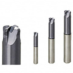 Iscar - 0.312", 4 Flute, Single End, Solid Carbide, 0.051" Corner Radius End Mill - 2-1/2" OAL, Right Hand Flute, 0.016" LOC, Right Hand Cut, 1" Extended Reach - Benchmark Tooling