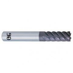 6mm x 6mm x 13mm x 90mm 6Fl 1.5mm C/R Carbide End Mill - WXS - Benchmark Tooling