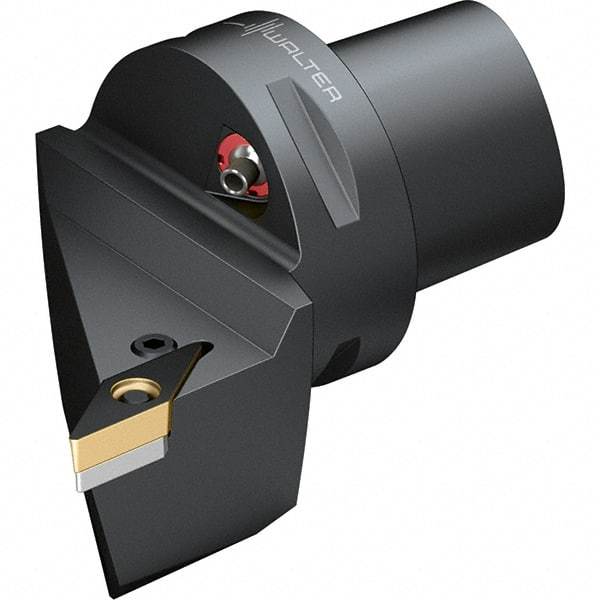 Walter - 93° Lead Angle, Indexable Turning Toolholder - 103mm OAL, Series PVJB-CAPTO-AUSSEN - Benchmark Tooling