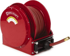 Reelcraft - 50' Spring Retractable Hose Reel - 300 psi, Hose Included - Benchmark Tooling