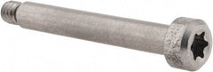 Made in USA - 3/16" Shoulder Diam x 1-1/4" Shoulder Length, #8-32 UNC, Torx Shoulder Screw - 416 Stainless Steel, Uncoated, 5/32" Head Height x 5/16" Head Diam - Benchmark Tooling