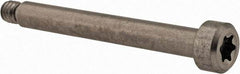 Made in USA - 3/16" Shoulder Diam x 1-1/2" Shoulder Length, #8-32 UNC, Torx Shoulder Screw - 416 Stainless Steel, Uncoated, 5/32" Head Height x 5/16" Head Diam - Benchmark Tooling