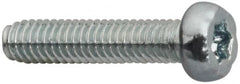 Made in USA - M2.5 Pan Head Torx Sheet Metal Screw - Case Hardened Steel, 10" Length Under Head, Grade 1022, T8 Drive - Benchmark Tooling