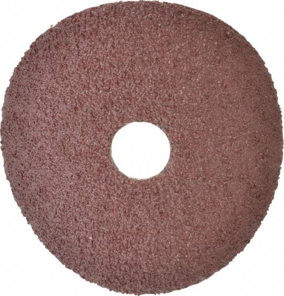 DeWALT - 4-1/2" Diam 7/8" Hole 24 Grit Fiber Disc - Aluminum Oxide, 13,300 Max RPM - Benchmark Tooling