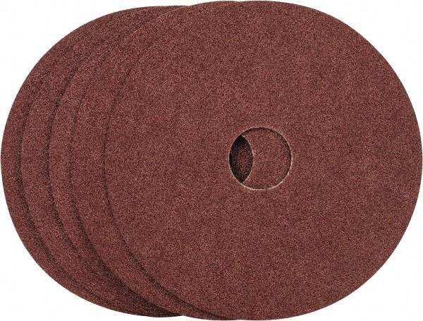 DeWALT - 4-1/2" Diam 7/8" Hole 80 Grit Fiber Disc - Aluminum Oxide, 13,300 Max RPM - Benchmark Tooling