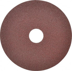 DeWALT - 4-1/2" Diam 7/8" Hole 60 Grit Fiber Disc - Aluminum Oxide, 13,300 Max RPM - Benchmark Tooling