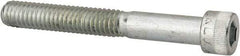 Made in USA - 5/16-18 UNC Hex Socket Drive, Socket Cap Screw - Alloy Steel, Zinc-Plated Finish, Partially Threaded, 2-1/2" Length Under Head - Benchmark Tooling