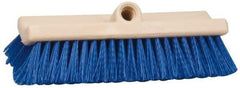 PRO-SOURCE - Polypropylene Scrub Brush - 10" OAL, Blue - Benchmark Tooling