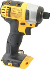 DeWALT - 20 Volt, 1/4" Drive, 117 Ft/Lb Torque, Cordless Impact Driver - Pistol Grip Handle, 2800 RPM, Lithium-Ion, Bare Tool - Benchmark Tooling