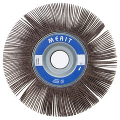 3 1/2″ × 1″ × 5/8″ High Performance Flap Wheel 40 Grit Ceramic Alumina / Aluminum Oxide - Benchmark Tooling