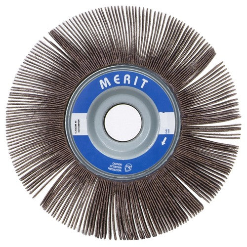 3 1/2″ × 1 1/2″ × 5/8″ High Performance Flap Wheel 50 Grit Ceramic Alumina / Aluminum Oxide - Benchmark Tooling