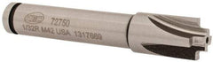 Keo - 1/32" Radius, 7/16" Mill Diam, 4 Flute Cobalt Corner Rounding End Mill - Single End, Uncoated, 1/4" Tip Diam, 2-1/2" OAL, 3/8" Shank Diam - Benchmark Tooling