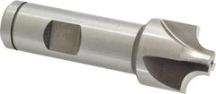 Keo - 1/4" Radius, 1" Mill Diam, 4 Flute Cobalt Corner Rounding End Mill - Single End, Uncoated, 3/8" Tip Diam, 3-1/4" OAL, 3/4" Shank Diam - Benchmark Tooling