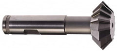 Keo - 1-1/2° 1-1/2" Cut Diam, 9/16" Cut Width, 5/8" Shank, High Speed Steel Double-Angle Cutter - Benchmark Tooling