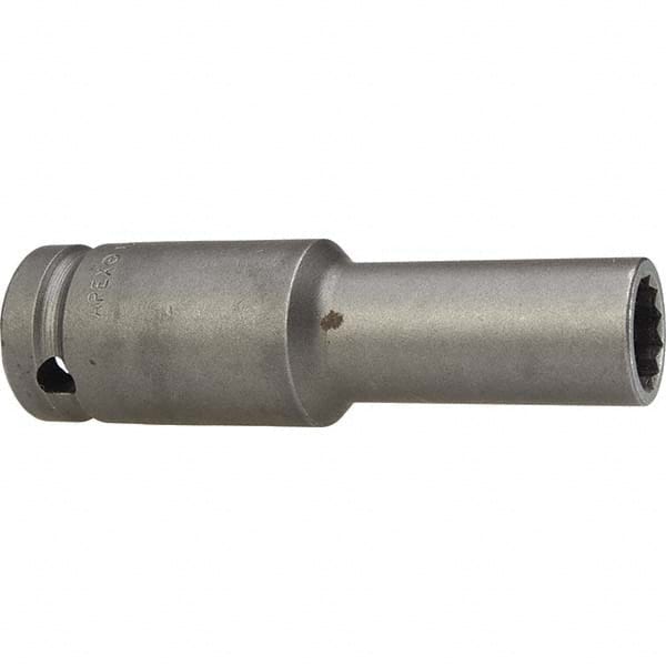 Impact Socket: 1/2″ Drive 6-Point, Satin