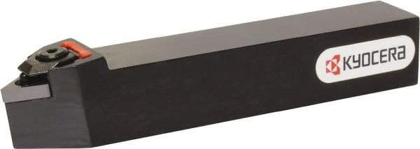 Kyocera - WTEN, Neutral Cut, 60° Lead Angle, 25mm Shank Height x 25mm Shank Width, Negative Rake Indexable Turning Toolholder - 150mm OAL, TN.. 33.. Insert Compatibility, Series WTEN - Benchmark Tooling