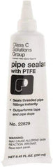 Made in USA - 250 mL Tube Thread Sealant - PTFE Based, 400°F Max Working Temp - Benchmark Tooling