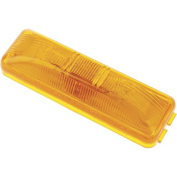 Truck-Lite - 3-7/8" Long, Incandescent Side Marker Light Kit - 12 Volts, Yellow - Benchmark Tooling