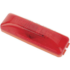 Truck-Lite - 3-7/8" Long, 0.33 Amp, Incandescent Side Marker Light Kit - 12 Volts, Red - Benchmark Tooling