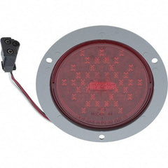 Truck-Lite - 4" Long, 0.5 Amp, Red LED Stop, Turn & Tail Light - 12 Volts - Benchmark Tooling