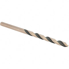 Made in USA - 3.5mm High Speed Steel, 135° Point, Straight Shank Maintenance Drill Bit - Benchmark Tooling