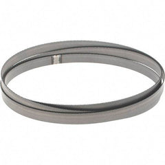 M.K. MORSE - 18 TPI, 5' 4-1/2 Long x 1/2" Wide x 0.025" Thick, Welded Band Saw Blade - Bi-Metal, Toothed Edge, Raker Tooth Set, Flexible Back, Contour Cutting - Benchmark Tooling