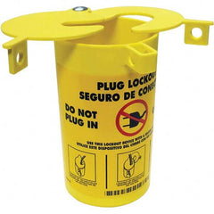 Brady - Electrical Equipment Lockouts Type: Plug Lockout Maximum Cord Diameter (Decimal Inch): 1/4 - Benchmark Tooling