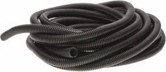 Value Collection - 25' Long, Flexible Wire Loom Conduit - Plastic, 1/2" ID - Benchmark Tooling