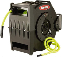 Legacy - 75' Spring Retractable Hose Reel - 300 psi, Hose Included - Benchmark Tooling