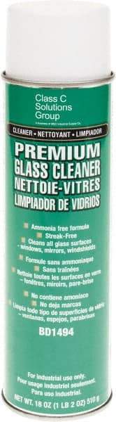 PRO-SOURCE - Aerosol Glass Cleaner - Use on Windows, Windshields, Mirrors, Bath Fixtures, Cabinets and Appliances - Benchmark Tooling