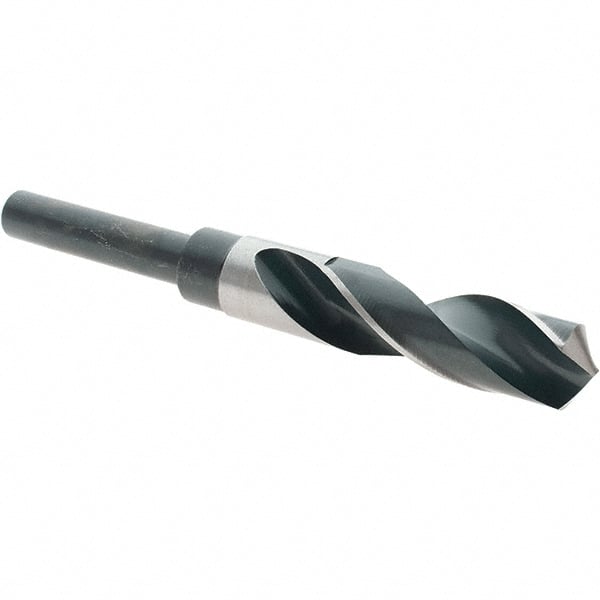 Import - 51/64" Drill, 118° Point, High Speed Steel Silver Deming & Reduced Shank Drill Bit - Benchmark Tooling