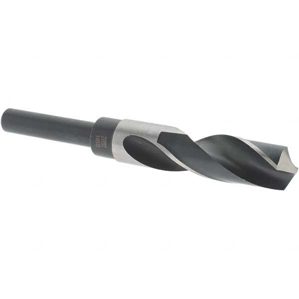 Import - 27/32" Drill, 118° Point, High Speed Steel Silver Deming & Reduced Shank Drill Bit - Benchmark Tooling