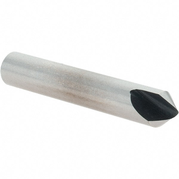 Value Collection - 1/4" Head Diam, 1/4" Shank Diam, 1 Flute 82° High Speed Steel Countersink - Benchmark Tooling