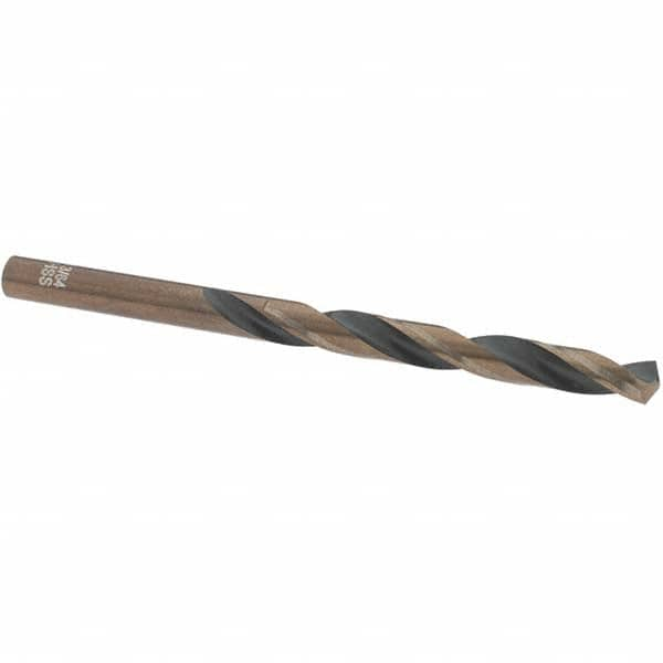 Import - 13/64" High Speed Steel, 135° Point, Straight Shank Maintenance Drill Bit - Benchmark Tooling