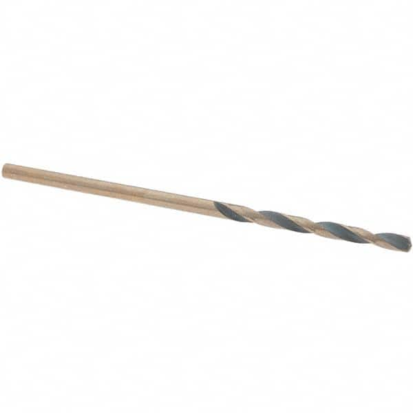 Import - 5/64" High Speed Steel, 135° Point, Straight Shank Maintenance Drill Bit - Benchmark Tooling