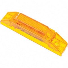 Truck-Lite - 4" Long, 0.05 Amp, LED Side Marker Light Kit - 12 Volts, Yellow - Benchmark Tooling