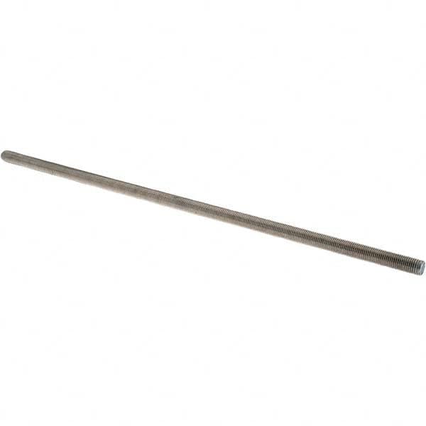 Value Collection - 1-8 x 3' Stainless Steel General Purpose Threaded Rod - Benchmark Tooling