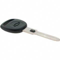 Made in USA - Chevrolet VATS Key Blank - Nickel/Plastic - Benchmark Tooling