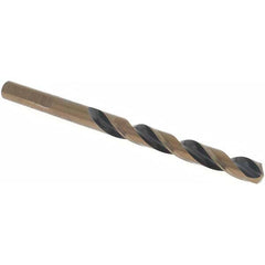 Import - 7/32" High Speed Steel, 135° Point, Straight Shank Maintenance Drill Bit - Benchmark Tooling